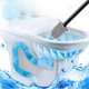 thumbnail image 2 of Toilet Brush and Holder Set for Bathroom, Deep-Cleaning Silicone Toilet Bowl Brush with Long Handle, 2 of 5