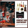 thumbnail image 4 of FUTUREORYY 1 Set of Miniature Harp Instrument Ornament Plastic Model Assorted Color for Music Lovers, 4 of 5