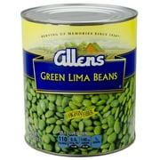 Allen Allens Medium Green Lima Beans, 111 oz - Case of 6