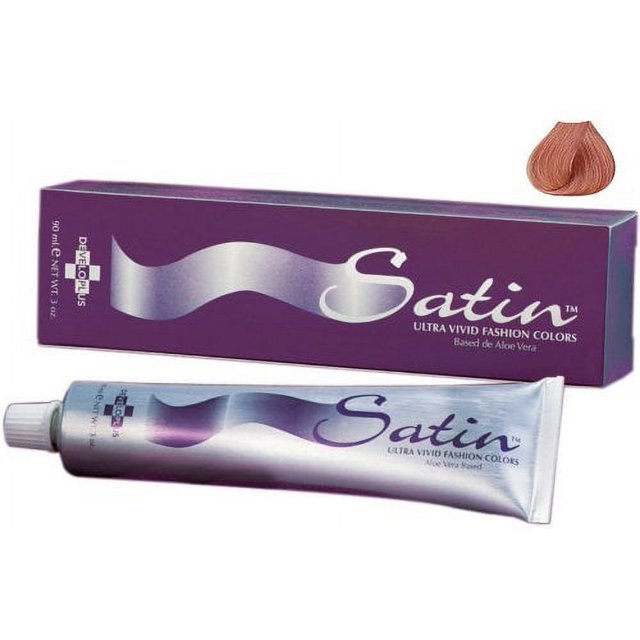 Color de cabello rubio cobre satinado 7C Developlus