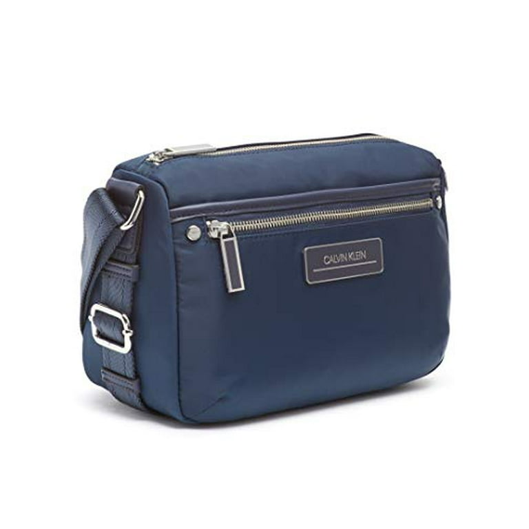 【関税込★】 Sussex Nylon Crossbody バッグ Calvin Klein Sussex Nylon Top Zip Crossbody, Navy - Walmart.com