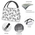thumbnail image 4 of Disketp Retro Rooster Bolsa Térmica Estampada, Bolsa Térmica Aislante para Almuerzo, Playa y Campamento, 4 of 6