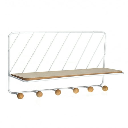 Floating Wall Mounted Shelf Rack Storage Unit With Hooks Basket Key Hanging Home Decoration Canada - Hanging Wall Shelf With Baskets Floating Wall Mounted Shelf Rack Storage Unit With Hooks Basket Key Hanging Home Decoration Canada - Hanging Wall Shelf With Baskets
