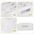 thumbnail image 3 of BRIGHTFUFU Cash Drawer Tray Cash Organizer Tray Foam Sheet Rectangular Multi Grid Design 1Set, 3 of 8