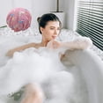 thumbnail image 3 of 1 Pcs Bonnet de Douche Imperméable, Bonnet de Bain Réutilisable Élastique Imprimé de Protection pour les Cheveux (Flamant Rose), 3 of 6