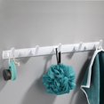 thumbnail image 1 of shiyou-2-Pack Coat Rack Black 5-Hook Wall Mounted Coat Rack,Wall Mounted Modern Coat Rack for Kitchen, Bedroom, Bathroom(9102) (White), 1 of 4