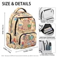 thumbnail image 7 of Aplkyhs Study Capybara Sports Backpack for Kids Teens Age 6-18 School Bookbag Durable Lightweight Water Repellent Backpack for School Sports, 7 of 7