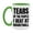 White/Light Green, variant on Funny Basketball Mug - "Tears Of The People I Beat At Basketball" - 11Oz Or 15Oz Ceramic Coffee Cup