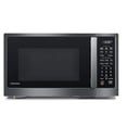 thumbnail image 1 of Horno microondas de encimera TOSHIBA ML4-EM12PA(BS) con diseño elegante, un básico de cocina, sensor inteligente, 13 menús automáticos y función de silencio, 1.2 pies cúbicos con plato giratorio de 1, 1 of 5
