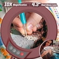 thumbnail image 2 of Lámpara Lupa Krstlv 10X Lente de 11 cm 5 Modos de Color 110-220V, 2 of 7