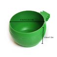 thumbnail image 3 of Bird Bowl Plastic Round Easy to Clean Parrot Water Bowl Parrot Food Bowl, 3 of 10