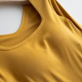 thumbnail image 6 of STETMN Women's Square Neck Basic Tops Loose Soft Long Sleeve Shirt Built in Bra Fall Layer T-Shirt, 6 of 7