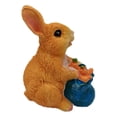 thumbnail image 2 of Xihbxyly Escultura de Conejo de Pascua, Artesanía de Resina Tallada a Mano, Decoración Primaveral Única, Ideal para Interiores y Exteriores, Ideal para El Hogar o El Jardín, 15,5 X 15,5 X 10 Cm, Jueg, 2 of 6