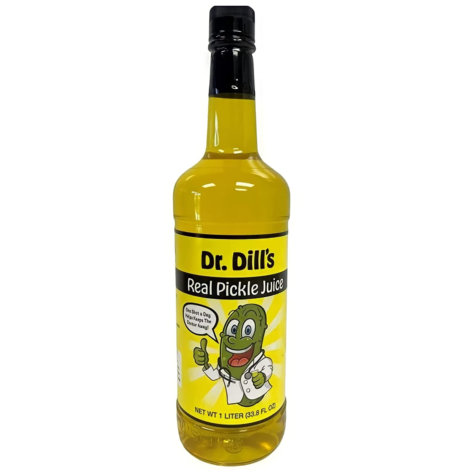 Deli Direct Dr. Dill Pickle Juice 32 oz, Pickle Juice for Leg Cramps