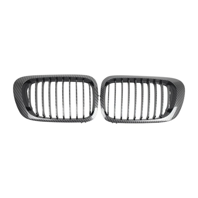 2pcs parrilla de riñón frontal 51138208686 piezas de reparación negra de alta fiabilidad parrillas delanteras 51138208685 para accesorios para E46