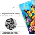 thumbnail image 4 of Spring Flower Garden Flag Dragonfly flags Welcome Summer House Flag for Outdoors 28 x 40 Double Sided Large Decorative Flag, 4 of 10