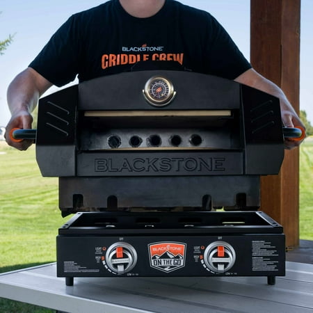 Pizza Oven Conversion Kit for Blackstone 22-in. Griddles - Black
