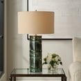 thumbnail image 2 of Uttermost Loch Green Glaze Table Lamp, 2 of 8