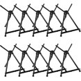 thumbnail image 1 of Set de 10 caballetes de mesa para artista MEEDEN de aluminio plegables, 1 of 7