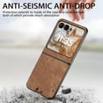 thumbnail image 5 of ELEHOLD Case for Motorola Razr 60/Razr 2025/Razr 2024, Shockproof Phone Case Slim Anti-Scratch PC Cover,Brown, 5 of 8