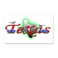 thumbnail image 1 of CafePress - Texas - Rectangle Car Magnet, 1 of 1