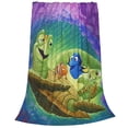 thumbnail image 2 of Manta de Buscando a Nemo para hombres y mujeres, manta de tela súper suave y esponjosa, acogedora y cálida, adecuada para sofá, cama, manta de viaje, regalo para todas las estaciones 80 "X60", 2 of 8