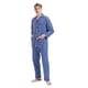 thumbnail image 4 of GLOBAL Conjuntos de Pijamas para Hombre, Ropa de Dormir de Franela 100% Algodón, Ropa de Dormir Superior E Inferior de Manga Larga, Celosía Azul Marino M, 4 of 6