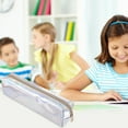 thumbnail image 2 of Laser Pencil Case (Creative Learners Bag, Reflective Organizer), Holographic Material Changes Viewing Angles, Cute Pencil Case Creative Doll Pencil(#B), By Meiiso, 2 of 5