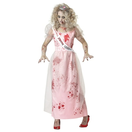 Adult Female Prom Zombie Queen Costume by California Costumes 1595