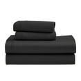 thumbnail image 2 of Superior Egyptian Cotton Deep Pocket 1500 TC Sheet Set, Full, Black, 2 of 4