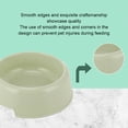 thumbnail image 4 of Justharion Non-toxic And Easy-to-Clean Cat Bowl For Safe Mealtime Convenient And Portable pink 1Set, 4 of 6