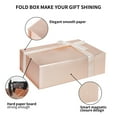 thumbnail image 6 of LIFELUM Gift Box 2 Pack 11 x 8 x 3.5 Luxury Rose Gold, 6 of 6