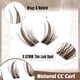 thumbnail image 4 of Kit de racimos de pestañas Mavphnee Brown Lash, marrón oscuro, 120 unidades, 4 of 8