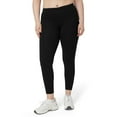 thumbnail image 4 of No Nonsense Women's Cotton Legging, Black, Small, 4 of 5