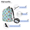 thumbnail image 3 of Balery Modern Ice Cream Mochila Clásica Impresa Básica para Viaje, Mochila Escolar Resistente al Agua, Mochila de Lona con Correas Ajustables-Medium, 3 of 5