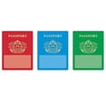 thumbnail image 2 of Trend Enterprises T-10980-3 Passports Classic Accents Variety Pack - Pack of 3, 2 of 2