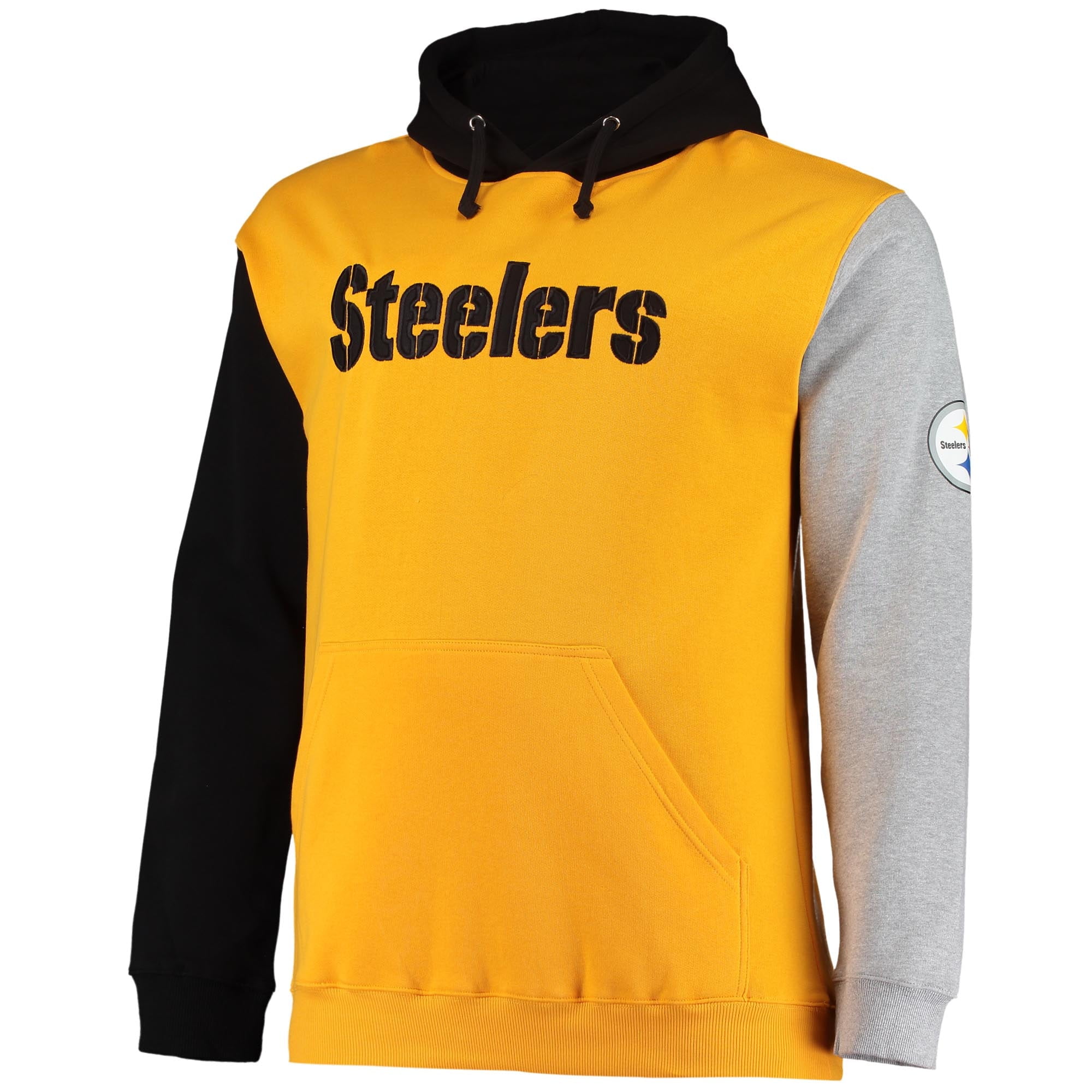 Pittsburgh Steelers Black and Yellow Pullover Hoodie