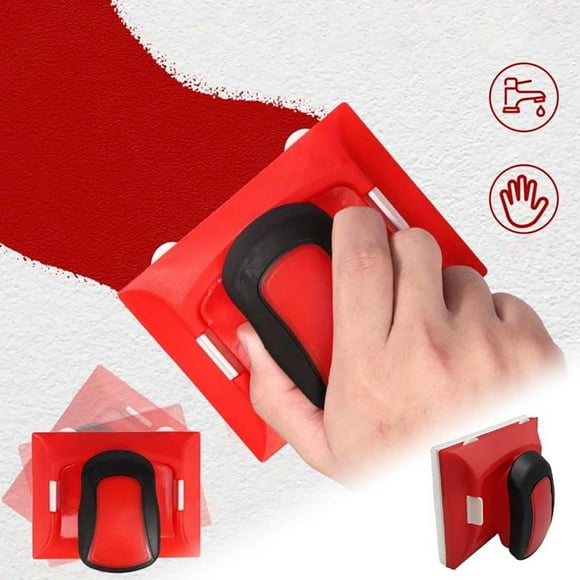 Riforla Convenient Efficient and Easy to Use Paint Trimmer Latex Paint Flat Edge Brush Corner Tool Brush Plaster Line Inner Corner Brush Trimmer Woodworking Tools