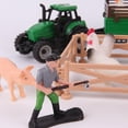 thumbnail image 6 of 94Pcs Farm Animal Figure Toy with Realistic Animal Figurine,Tractor Toy and Fence,Farm Playset Educational Learning Toy, 6 of 11