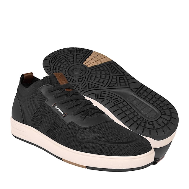 TENIS CASUALES CLASBEN HOMBRE BROWN TEXTIL NEGRO