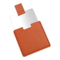 thumbnail image 3 of Xihbxyly Espejo de Tarjeta de Acero Inoxidable Portátil para Evitar Caídas, Espejo de Maquillaje Sin Marco y Funda de Tarjeta, Espejo Pequeño Portátil, 3 of 3