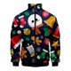 thumbnail image 2 of Chaquetas de moda navideña 2024 para hombre, abrigo navideño informal de manga corta con estampado 3D, ropa de vacaciones para hombres, mujeres y niños, abrigos hawaianos, 2 of 5