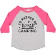 thumbnail image 3 of Inktastic I'd Rather Be Camping Boys or Girls Toddler T-Shirt, 3 of 5