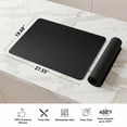 thumbnail image 6 of YUHFERA Stove Top Cover for Electric Stove - Silicone Stove Mat for Glass Top, Glass Cooktop Protector, XL Dish Drying Mats For Kitchen,Oven Covers for Electric Stove (Black,28 x 20), 6 of 7