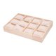 thumbnail image 5 of Caja de almacenamiento para relojes, multifuncional, para hombre, con 12 compartimentos, nueva en China. Almohada blanca beige, 5 of 9