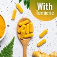 thumbnail image 5 of (3 pack) Vitamatic Green Lipped Mussel 2500 mg Equivalent with Turmeric 120 Veg Capsules | Formulated by Healthcare Professionals | Non-GMO & Gluten Free, 5 of 11
