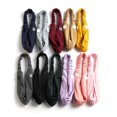 thumbnail image 3 of Women Headband Knotted Solid Color Good Elasticity Hairband Headwrap with Buttons for Face Cover, 3 of 7