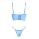 thumbnail image 4 of Conjunto de Lencería Gibobby Lencería de Encaje para Mujer Cierre Frontal Cuello en V camisón Sexy(B) CH, 4 of 5
