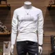 thumbnail image 4 of Camiseta de talla grande para hombre, ropa ajustada de gran tamaño con estampado, cuello redondo ajustado y citas de estilo coreano, camiseta emo informal, 4 of 5