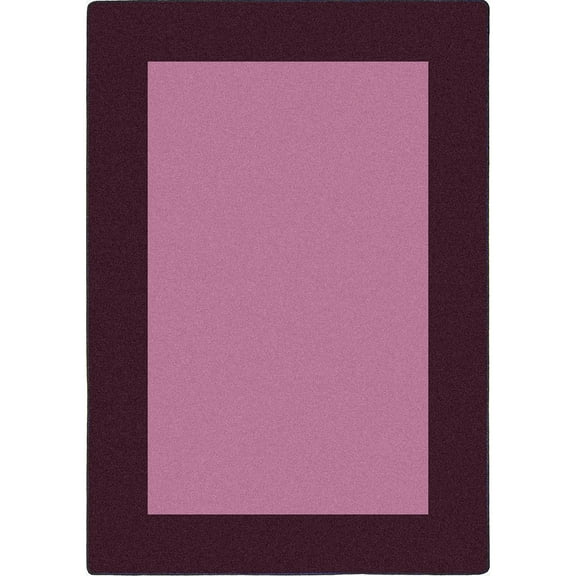 All Around 7'8" x 10'9" area rug in color Purple